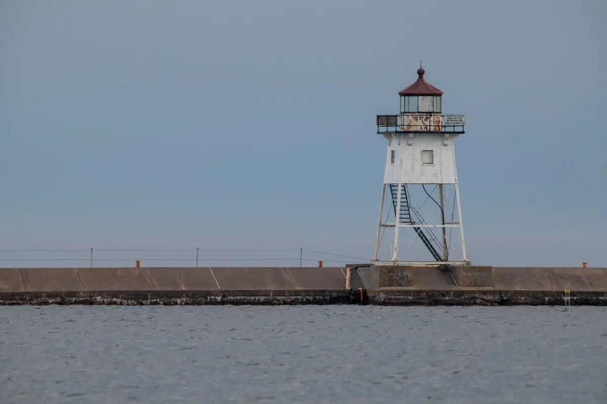 The Grand Marais lighthouse today